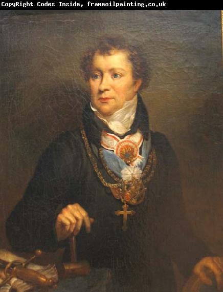 Antoni Brodowski Portrait of Ludwik Osinski.